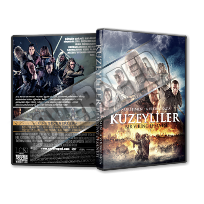 Kuzeyliler Bir Viking Efsanesi Cover Tasarımı (Dvd cover)